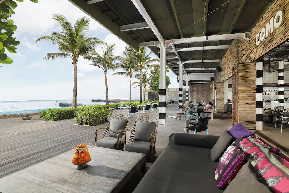 pemandangan pantai Hotel COMO Uma Canggu